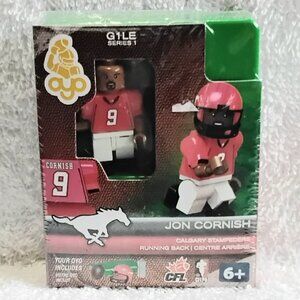Sealed 3/$25 2014 CFL Jon Cornish Mini Figure G1LE Series 1 by OYO Sports!!